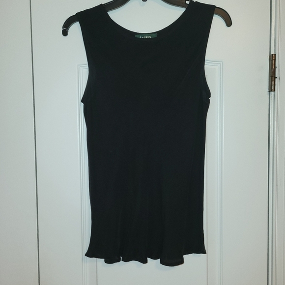 Lauren Ralph Lauren Tops - Vintage Ralph Lauren black Silk top